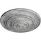 Ekena Millwork Classic Ceiling Medallion (Fits Canopies up to 4 1/8"), 13 1/4"OD x 1/2"P, Ultra Pure White Crackle CM13CLUWC - alternate 4